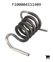 AGCO F100004151409 Труба спиральная ребристая