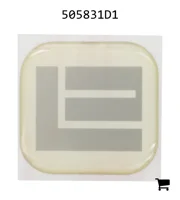 AGCO 505831D1 Декаль