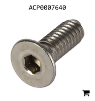 AGCO ACP0007640 Болт с плоской потайной головкой и шестигранным углублением