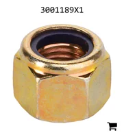 AGCO 3001189X1 Стопорная шестигранная гайка с нейлоновой вставкой