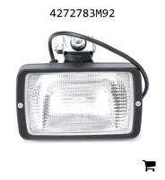 AGCO 4272783M92 Фара рабочего освещения в сборе, лампа 12В 55Вт в комплекте