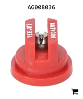 AGCO AG008036 Наконечник распылителя Visiflo Even Flat Fan, нержавеющая сталь, размер 04, 80⁰