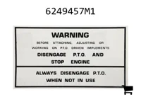 AGCO 6249457M1 Декаль