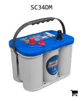 AGCO SC34DM Аккумулятор Interstate SC34DM