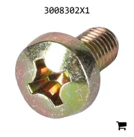 AGCO 3008302X1 Винт с полукруглой головкой