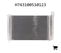 AGCO H743100510123 Масляный радиатор воздушно-масляного типа