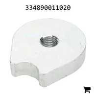 AGCO 334890011020 Резьбовая пластина