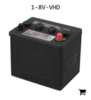 AGCO 1-8V-VHD Аккумуляторная батарея Interstate