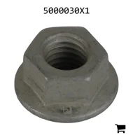 AGCO 5000030X1 Самоконтрящаяся шестигранная гайка с фланцем