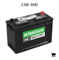 AGCO C50-XHD Аккумулятор Interstate C50-XHD