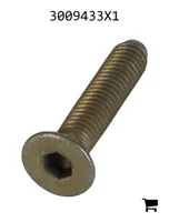 AGCO 3009433X1 Винт с плоской головкой и внутренним шестигранником