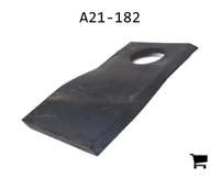 AGCO A21-182 Левый нож дисковой косилки 18 градусов, обратный скос