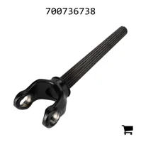 AGCO 700736738 Вилка с валом, 1-11/16", 20 шлицов