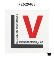 AGCO 72629408 Наклейка