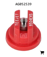 AGCO AG052539 Наконечник распылителя Visiflo Even Flat Fan, нержавеющая сталь, размер 04, 95°