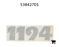 AGCO 538427D1 Декаль