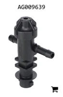 AGCO AG009639 Тройник корпуса распылителя с обратным клапаном, 3/8"