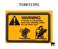 AGCO 3580315M1 Декаль