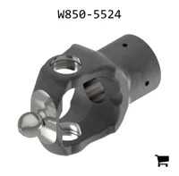 AGCO W850-5524 Вилка хомута с установочным винтом серии 6-50