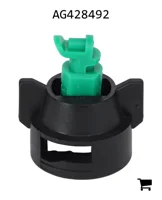 AGCO AG428492 Распылитель двухфакельный плоскоструйный с воздушной индукцией и колпачком, размер 1,5