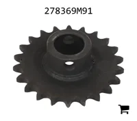 AGCO 278369M91 Звездочка в сборе, 22 зуба