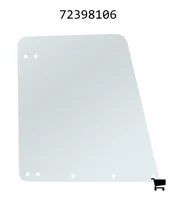 AGCO 72398106 Стекло двери тонированное