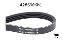 AGCO 4286906M1 Поликлиновой ремень, профиль PK4