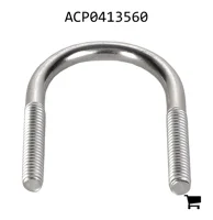 AGCO ACP0413560 U-образный болт из нержавеющей стали RAM для рельсов от 1" до 1,25"