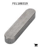 AGCO FEL108319 Параллельный шпоночный паз