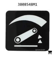 AGCO 3808548M1 Декаль