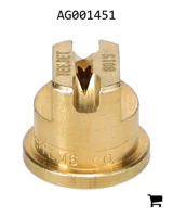 AGCO AG001451 Стандартный плоскоструйный распылитель, латунь, размер 15, 80⁰