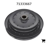 AGCO 71333667 Шкив двойной верхний измельчителя, 11,5" нар. диаметр - 8,5" нар. диаметр