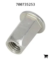 AGCO 700735253 Гайка-заклепка шестигранная