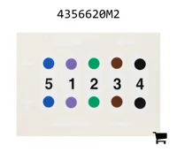 AGCO 4356620M2 Декаль