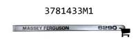 AGCO 3781433M1 Наклейка Massey Ferguson 6290, правая