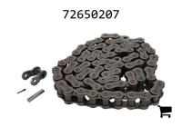 AGCO 72650207 Роликовая цепь 16B (Европейский стандарт), 79 звеньев, со шплинтованным смещением