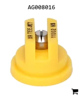 AGCO AG008016 Распылитель плоскоструйный TeeJet Extended Range, 110°, размер 02, нержавеющая сталь с цветовой кодировкой VisiFlo