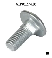 AGCO ACP0127420 Болт каретный с круглой головкой и квадратным подголовком