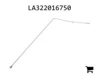 AGCO LA322016750 Трубка тормозная правая