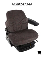 AGCO ACW024734A Сиденье с пневматической подвеской MSG95G/731 для Massey Ferguson