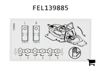 AGCO FEL139885 Декаль