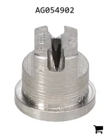 AGCO AG054902 Наконечник распылителя плоскоструйный стандартный низкого давления, нержавеющая сталь, размер 15, 110⁰