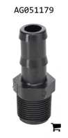 AGCO AG051179 Штуцер шланга AGCO с наружной резьбой 3/4"