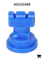 AGCO AG426480 Двухфакельные распылительные наконечники TeeJet Turbo Twin с плоским распылом, 110⁰, размер 03