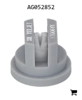 AGCO AG052852 Распылитель плоскоструйный TeeJet с увеличенным диапазоном, 110°, размер 06, керамический с полипропиленовой цветовой кодировкой VisiFlo