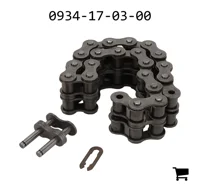 AGCO 0934-17-03-00 Цепь роликовая двухрядная 12B (Eu. Std.), 22 шага