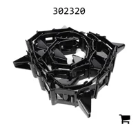 AGCO 302320 Разборная цепь 67W с креплениями C23