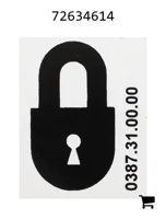 AGCO 72634614 Декаль