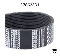 AGCO 578628D1 Поликлиновой ремень, профиль PK12