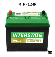AGCO MTP-124R Аккумуляторная батарея Interstate MTP-124R